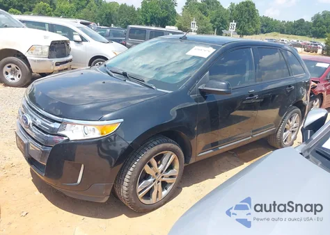 2013 Ford Edge Sel z USA, uszkodzony, nr VIN 2FMDK4JC7DBB04223